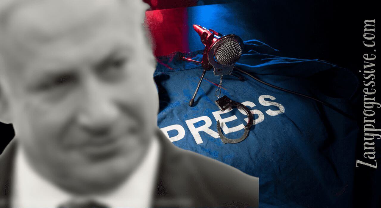 3203621c 2624 4b98 ba13 703c1cf3d3da Benjamin netanyahu next to a press jacket