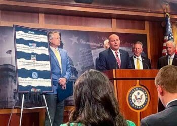 img 7203 Sen. Mike lee, republican of utah, introduced the senate version of the house’s bill that would require proof of citizenship to register to vote in federal elections.