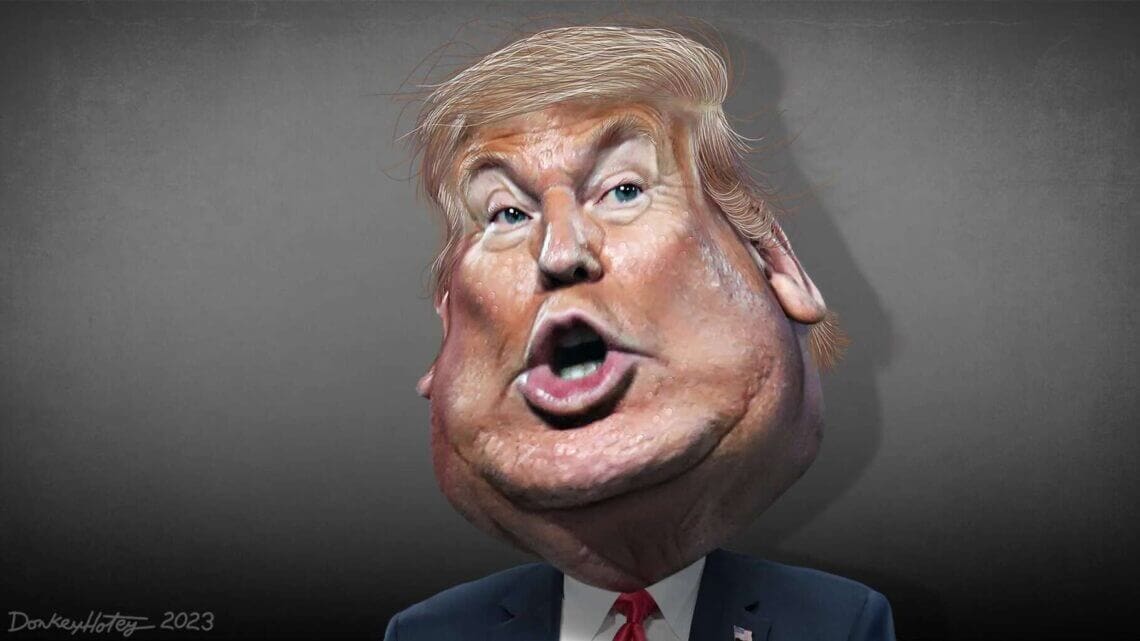 img 7523 Detroit caricature of donald trump