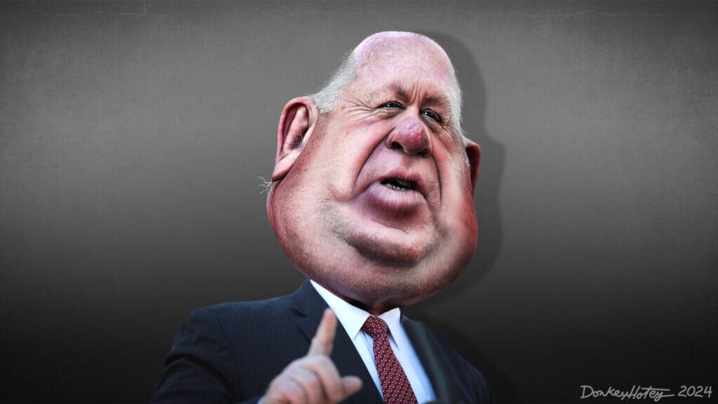 Caricature of tom homan