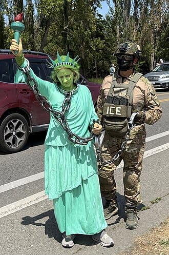 no kings protest liberty No kings protest in washington