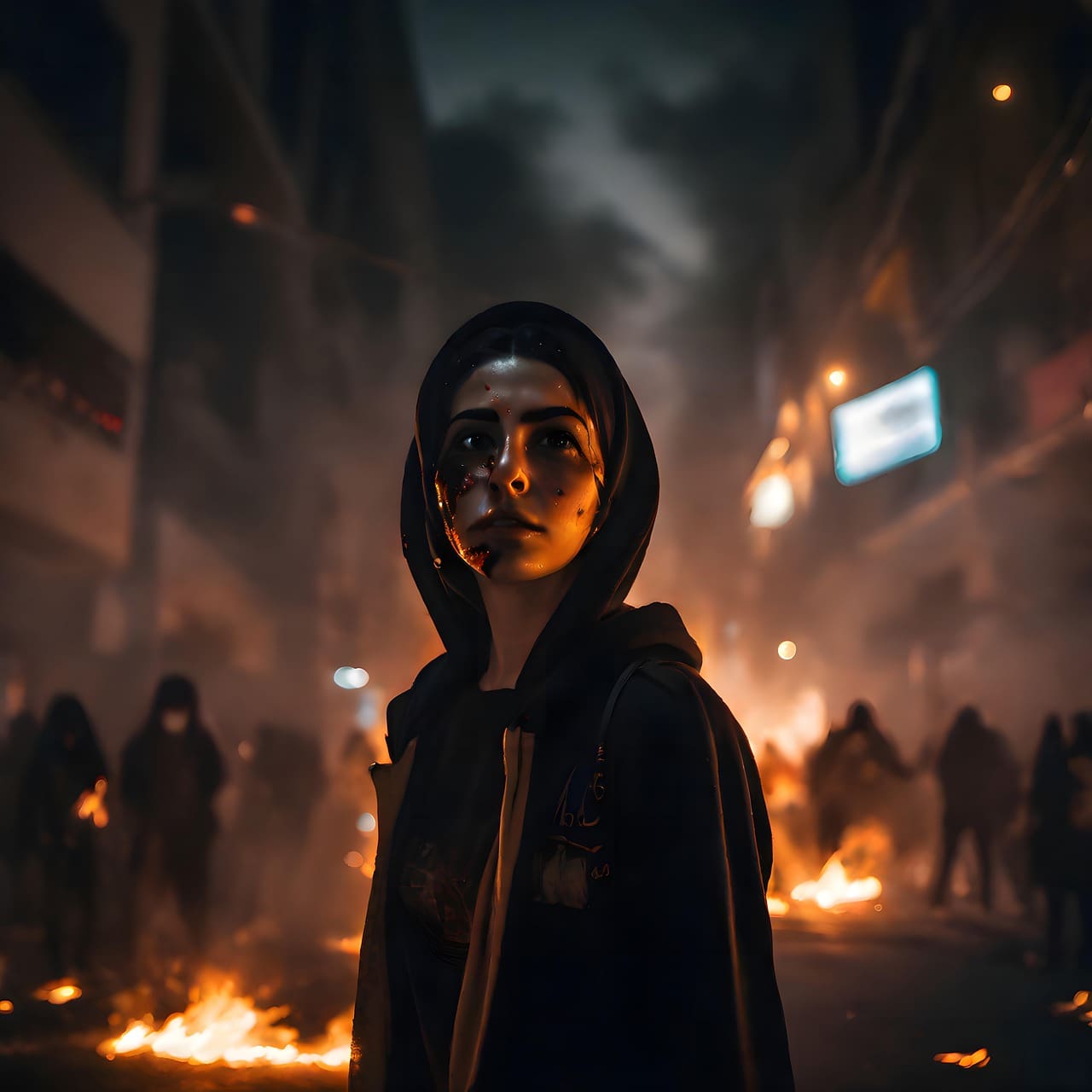 An ai generated image of war