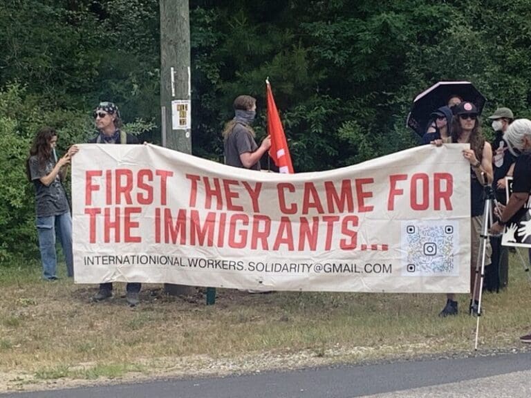 Ice protest in michigan