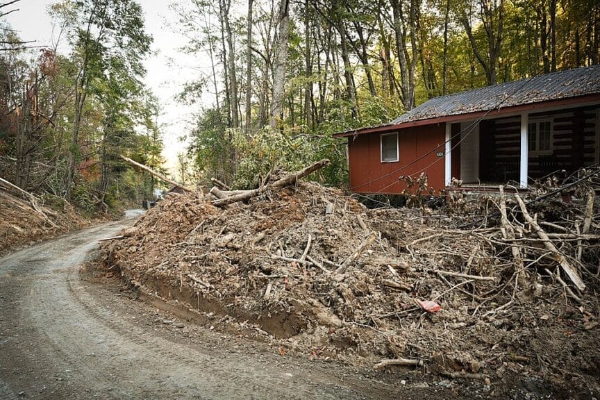 hurricane helene nc damage Hurricane helene damage