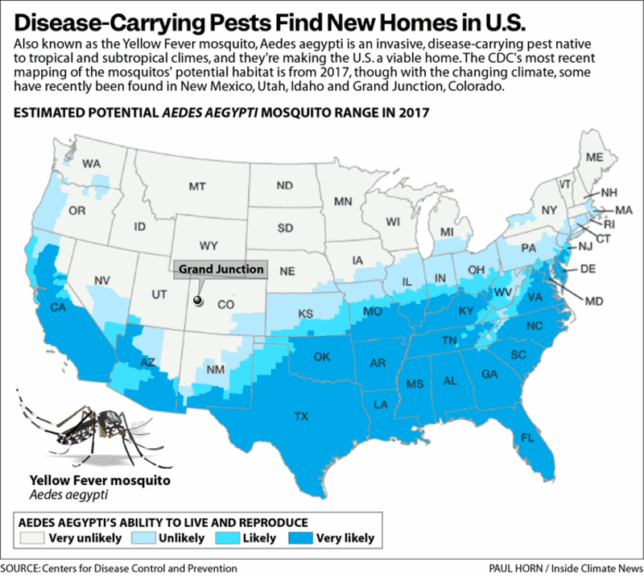 rocky mosquitoes map Mosquitoes found in the rocky mountains map showing where mosquitoes are found in the us